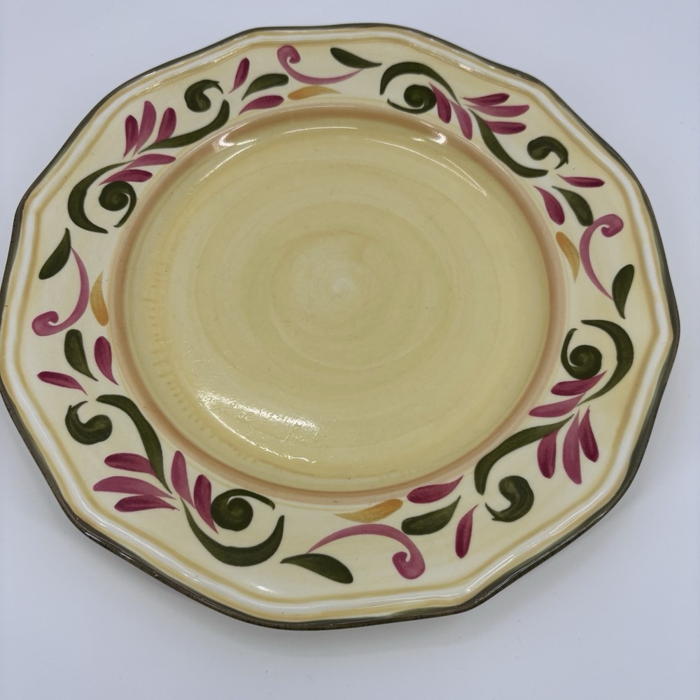Gibson Designs "HERITAGE PARK" Dinner Plates Handpainted Retired Replacement - Picture 4 of 6